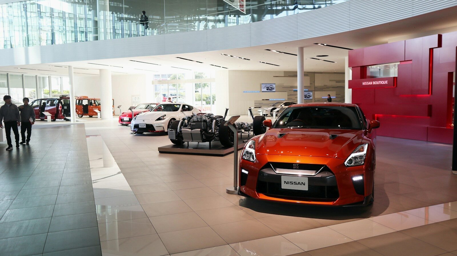 Car dealership showroom in Canberra